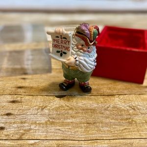 SALE-Fitz and Floyd Christmas Ornament